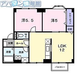 プラドール田川 2階/-
