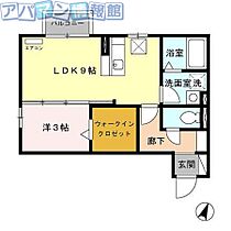 レコルトII  ｜ 新潟県新潟市中央区姥ケ山2丁目18-22（賃貸アパート1LDK・1階・34.76㎡） その2