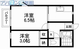 サンシティ  ｜ 新潟県新潟市中央区弁天橋通1丁目17-3（賃貸アパート2K・2階・29.75㎡） その2