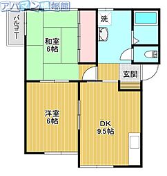 アネックスリバティ 2階/-
