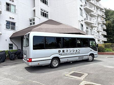 【シャトルバス】1日6便のシャトルバスです