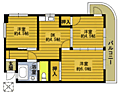 高瀬屋マンション5階3.9万円