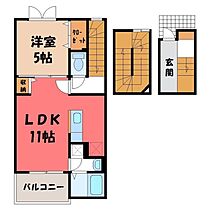 エクセル  ｜ 栃木県宇都宮市砥上町（賃貸アパート1LDK・3階・49.79㎡） その2