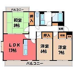 東武宇都宮駅 7.3万円