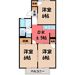 東武宇都宮線 江曽島駅 バス10分 緑2丁目下車 徒歩9分 2階/-