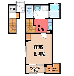 JR東北本線 宇都宮駅 バス11分 競輪場前下車 徒歩4分