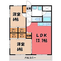 JR東北本線 雀宮駅 徒歩27分