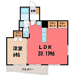 東武宇都宮線 東武宇都宮駅 徒歩17分