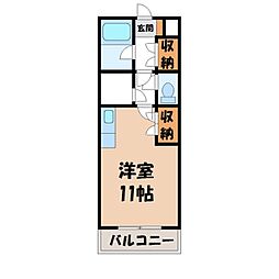 JR東北本線 宇都宮駅 バス15分 南豊郷小学校前下車 徒歩5分 2階/-