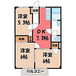 🉐敷金礼金0円！🉐東北本線 氏家駅 徒歩14分