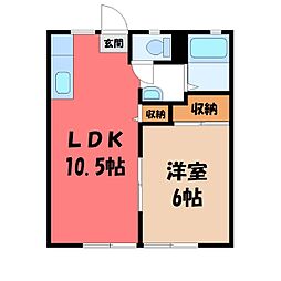 JR烏山線 宝積寺駅 徒歩24分