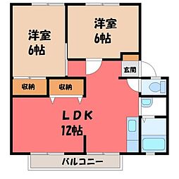 東武宇都宮線 東武宇都宮駅 徒歩27分 2階/-