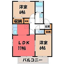JR東北本線 雀宮駅 徒歩16分
