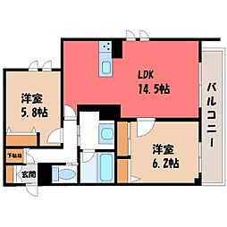 東武宇都宮線 江曽島駅 徒歩4分