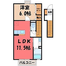 宇都宮芳賀ライトレール線 グリーンスタジアム前駅 徒歩16分 2階/-