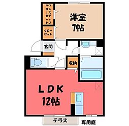 JR東北本線 岡本駅 徒歩7分