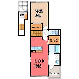 宇都宮芳賀ライトレール線 清原地区市民センター前駅 徒歩36分 2階/-