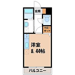 JR東北本線 雀宮駅 徒歩2分