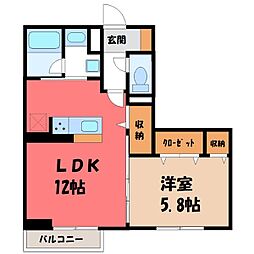 東北本線 宇都宮駅 バス18分 上戸祭小入口下車 徒歩3分