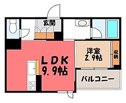 JR東北本線 宇都宮駅 徒歩10分