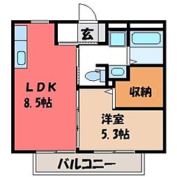 東武宇都宮線 壬生駅 徒歩2分 2階/-