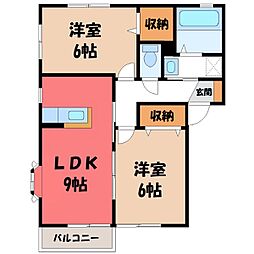 JR東北本線 宇都宮駅 バス25分 西中丸下車 徒歩5分