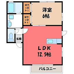 東武宇都宮線 江曽島駅 徒歩18分