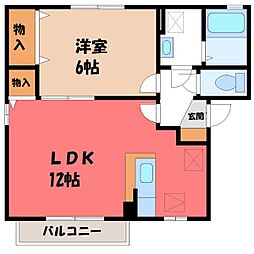 JR日光線 鶴田駅 徒歩10分 2階/-