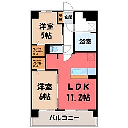 湘南新宿ライン宇須 自治医大駅 徒歩6分 2階/-