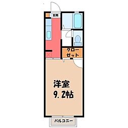 JR東北本線 宇都宮駅 バス10分 今泉町下車 徒歩4分 2階/-