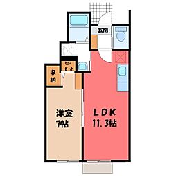7/15(仮称)鹿沼市上殿町1LDK 1階
