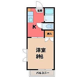 宇都宮芳賀ライトレール線 グリーンスタジアム前駅 徒歩16分 1階/-