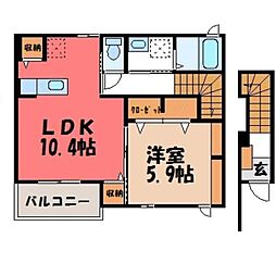 JR東北本線 雀宮駅 3.1km