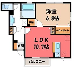 JR東北本線 岡本駅 徒歩21分