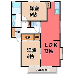 🉐敷金礼金0円！🉐栃木県宇都宮市下栗1丁目