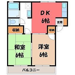 東武宇都宮線 南宇都宮駅 徒歩35分
