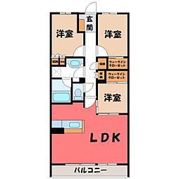 JR東北本線 自治医大駅 徒歩4分 1階/-