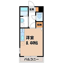 JR東北本線 雀宮駅 徒歩2分