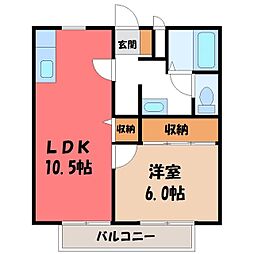 JR東北本線 宝積寺駅 徒歩25分