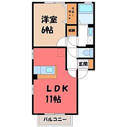 フラワーレジデンス フローラル E 1階