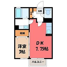 メゾン・ド・ソレイユ A 2階/-