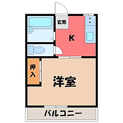 八幡山ハイツ 2階