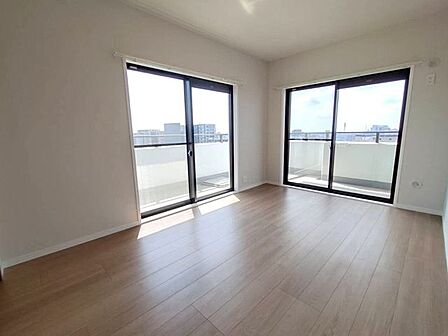 角部屋の洋室6.3帖