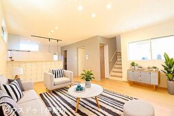 下伊敷3丁目　新築戸建 3SLDKのリビング/ダイニング