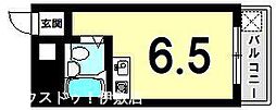 グローバル城山 ワンルームの間取図画像