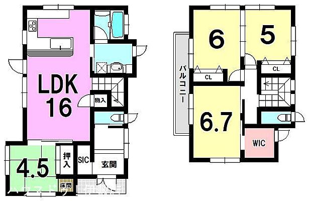間取り 吉野町　中古戸建