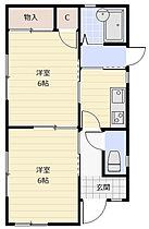 根岸貸家 1 ｜ 神奈川県横須賀市上町2丁目48（賃貸一戸建2K・1階・37.02㎡） その2