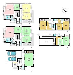 彦根市南川瀬町　中古戸建　2棟