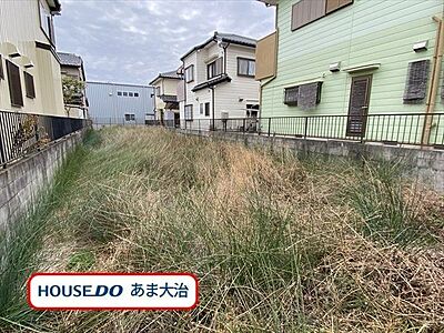 外観：あま市新居屋東高田に建築条件なしの土地が登場です。約90.75坪の整形地で、夢のマイホームはいかがでしょうか。名鉄津島線「七宝」駅　徒歩約9分で通勤も安心。