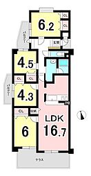 間取図画像 4LDK